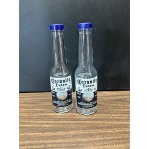 Coronita (Corona) Salt and Pepper Shakers BBQ Man Cave Lake Life  Beach 8” Tall